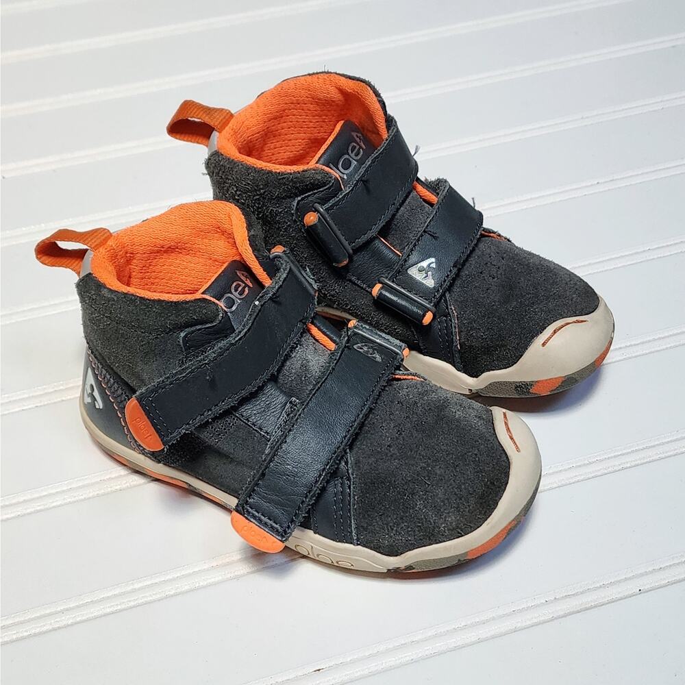 Plae Max Subterranean Grey High Top Shoes/Boots